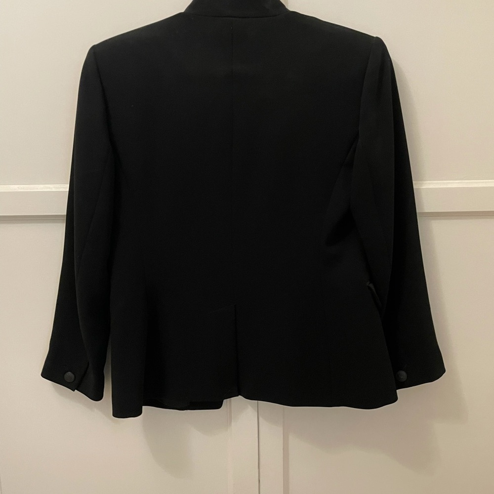 Rag and Bone Blazer - leather collar, size 0.